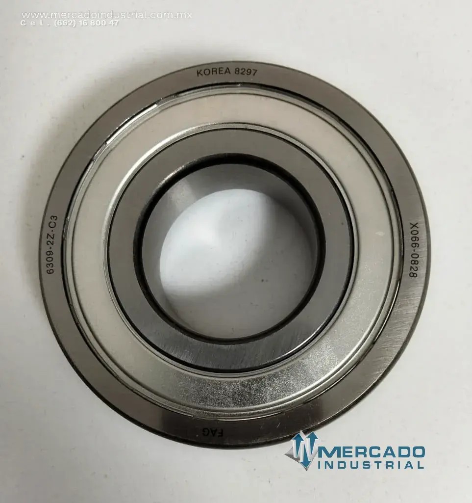 Rodamiento modelo 6309-2Z-C3 marca FAG - imagen 1