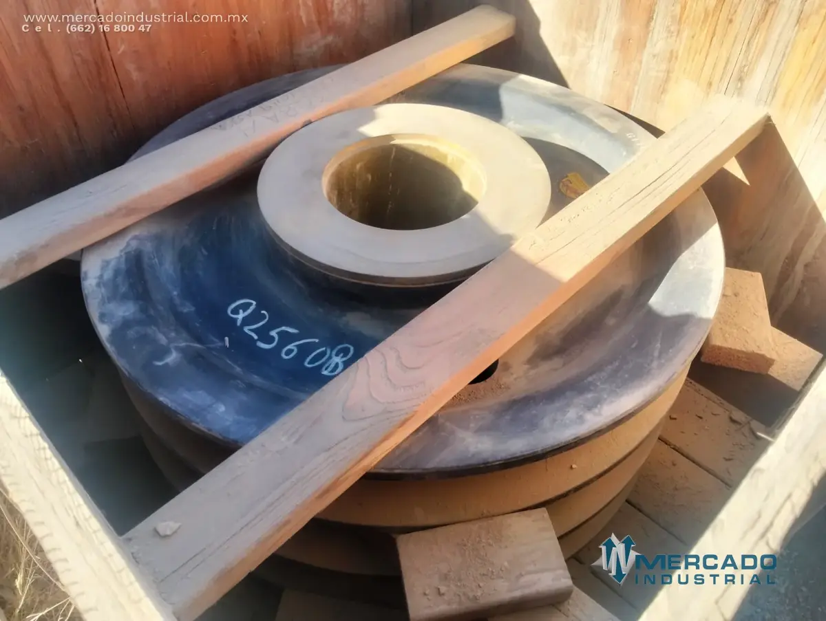 Polea con casquillo 34'' de 3 ranuras parte D022732-A2 marca BUCYRUS - imagen 1