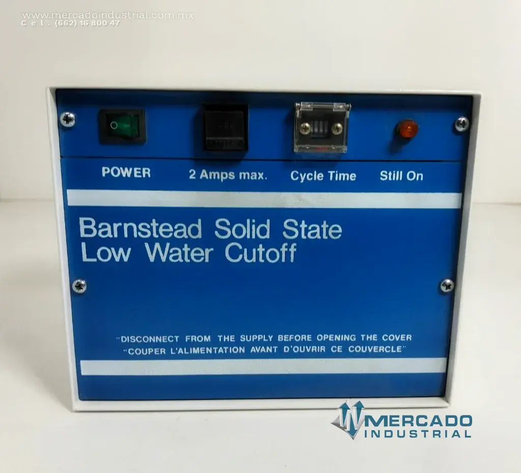 Equipo de protección y control de nivel 115 V AC 2 A modelo 01293 marca BARNSTEAD / THERMOLYNE - imagen 1