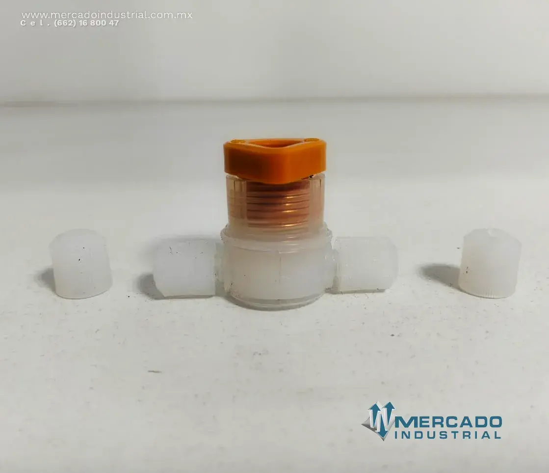 Válvula transparente para microondas 200 PSI parte 324210 marca CEM - imagen 1