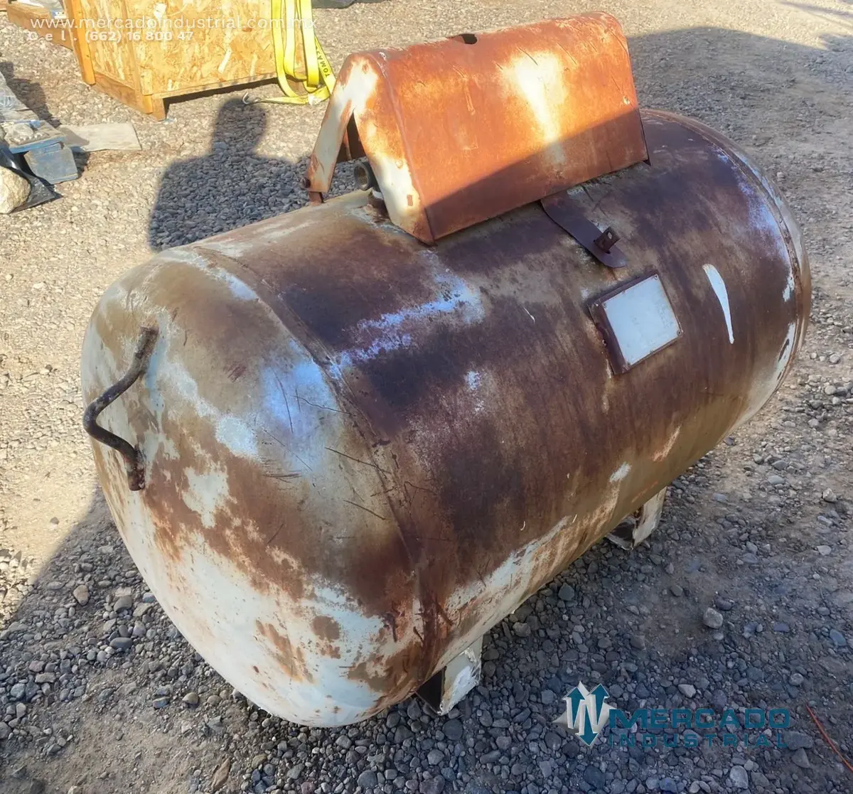 Tanque de gas LP estacionario 300 L modelo EST marca MEISA - imagen 1
