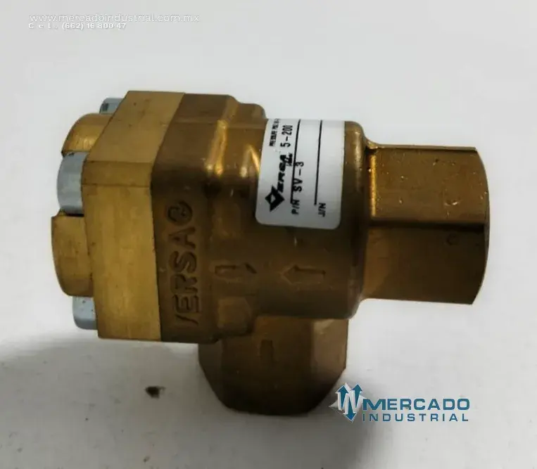 Válvula neumática 5-200 PSI modelo SV-3 marca VERSA - imagen 1