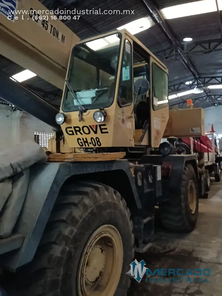 Grúa telescópica todo terreno 45 TON año 2003 modelo RT650E marca GROVE - imagen 1
