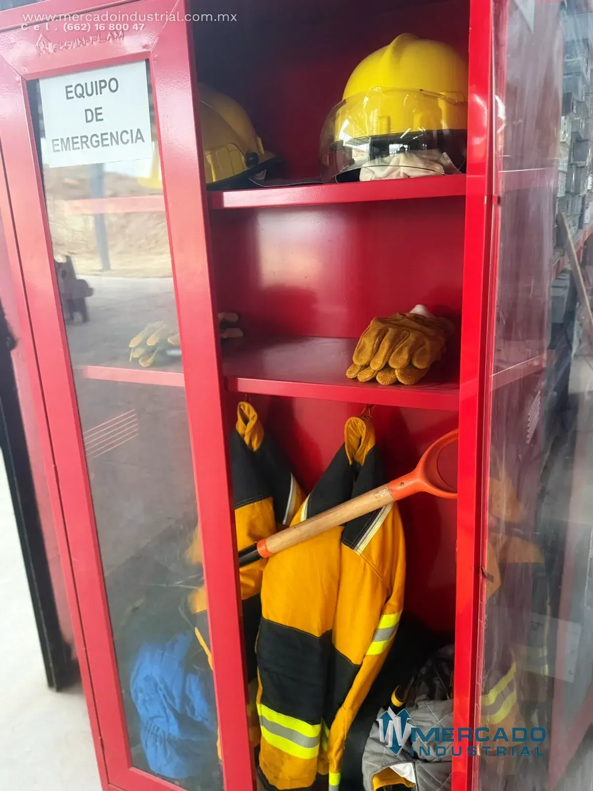 Gabinete para equipo de emergencia de 26" x 16" x 71" - imagen 1