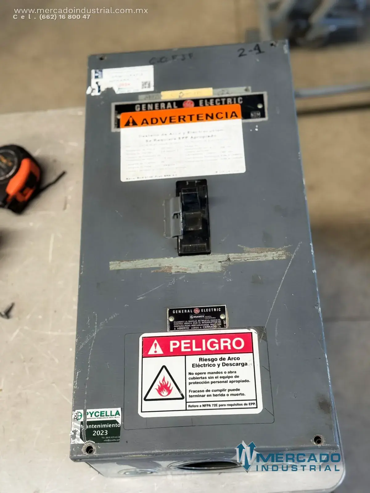Interruptor de seguridad 225A 600V marca BRELEC - imagen 1