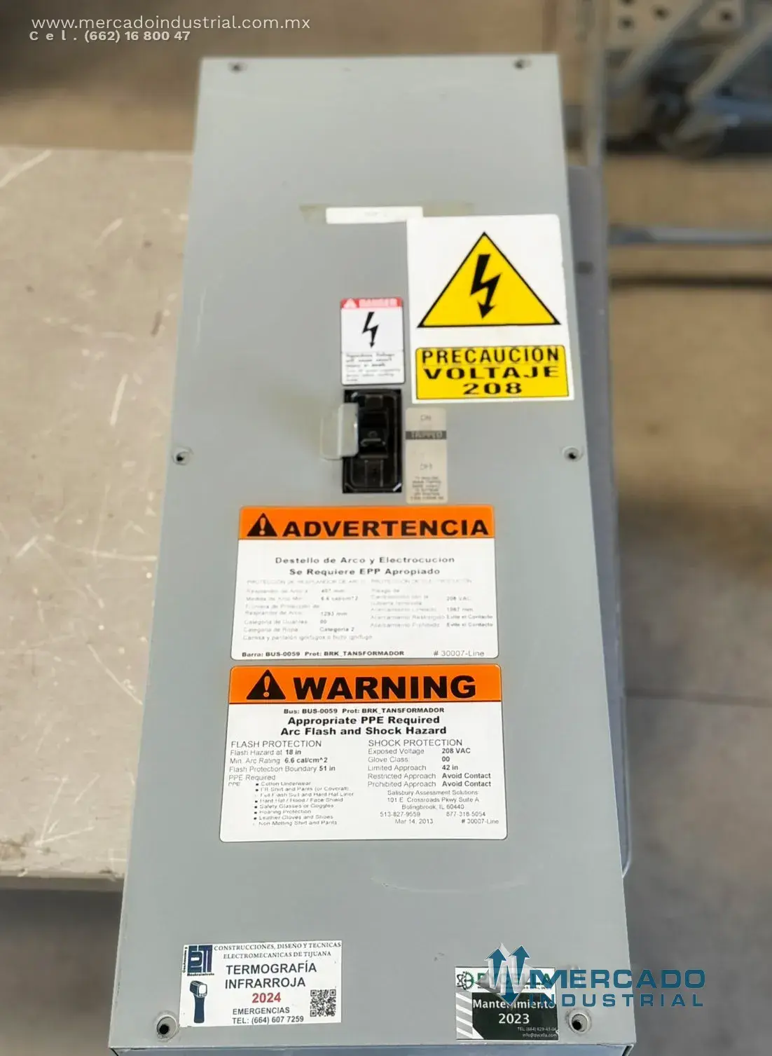 Interruptor de seguridad 200A 240V AC marca SIEMENS - imagen 1