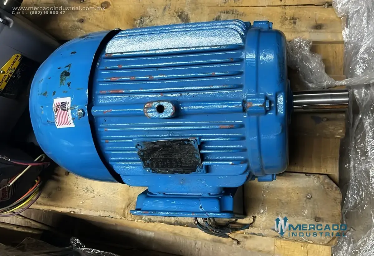 Motor eléctrico 3 HP 4 polos 1760 RPM marca  WEG - imagen 1