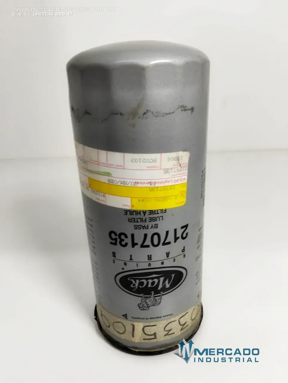 Filtro de lubricación parte 21707135 marca MACK - imagen 1