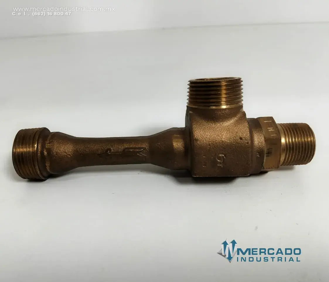 Conector de bronce parte 56858-000 marca PENBERTHY - imagen 1