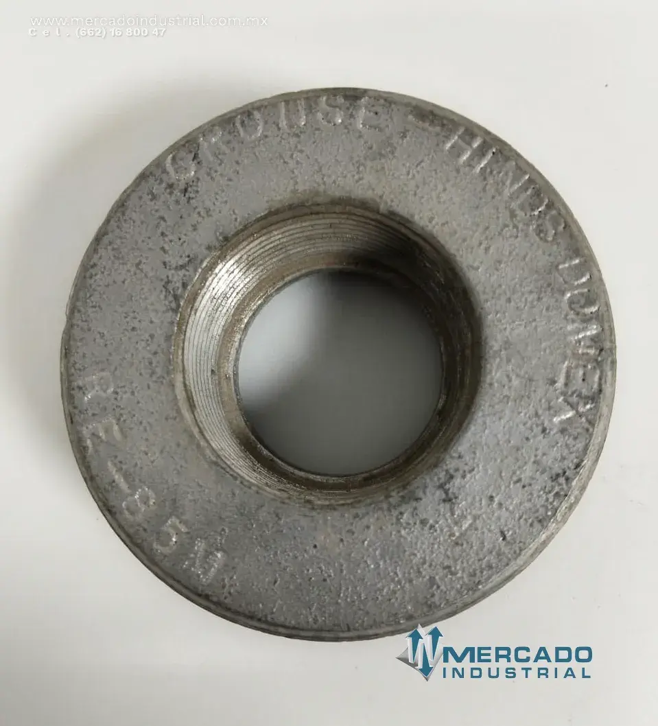 Reductor roscado concéntrico 1 3/4" parte RE-85M marca CROUSE-HINDS - imagen 1