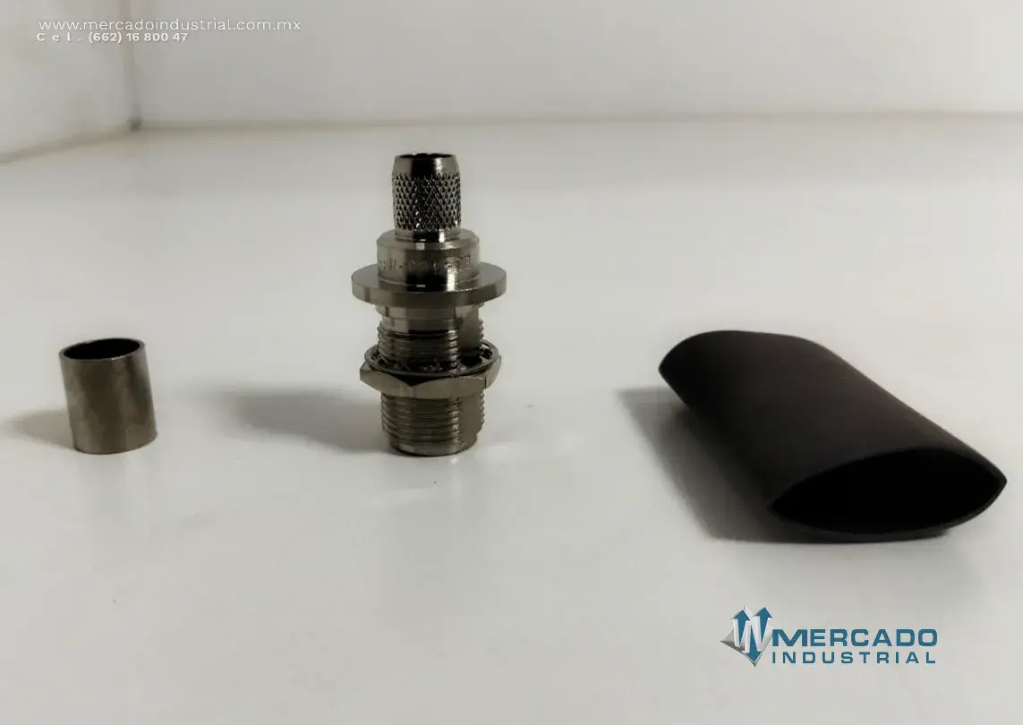 Conector coaxial parte EZ-400-NF-BH 50 OHMS marca TIMES MICROWAVE SYSTEMS - imagen 1