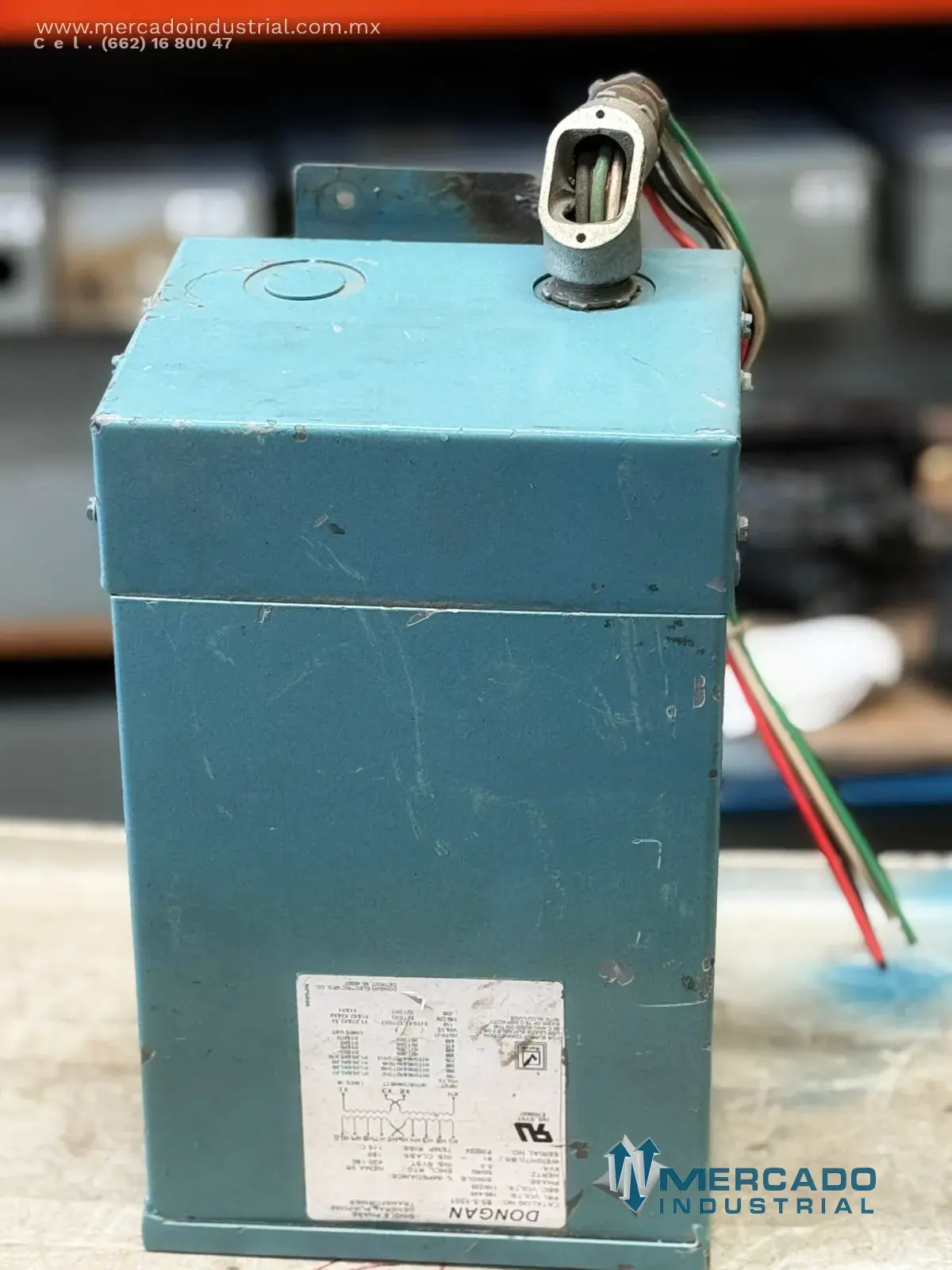 Transformador monofásico 5.0 KVA 110/220 V modelo 85-5-1551 marca DOGAN - imagen 1