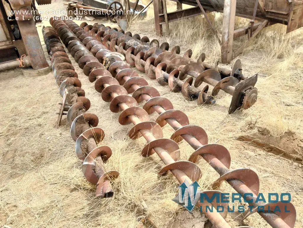 Gusanos helicoidales de 10" x 125 a 252" de largo - imagen 1