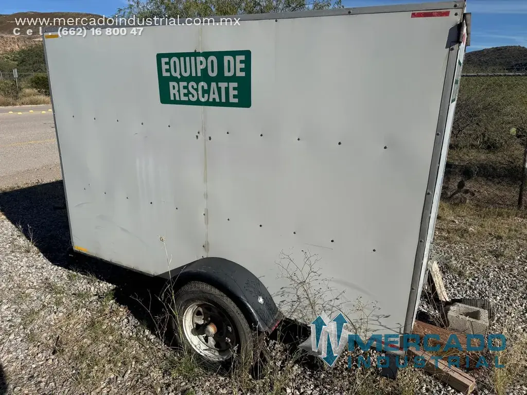 Remolque móvil equipado para rescate y atención de emergencias industriales - imagen 1