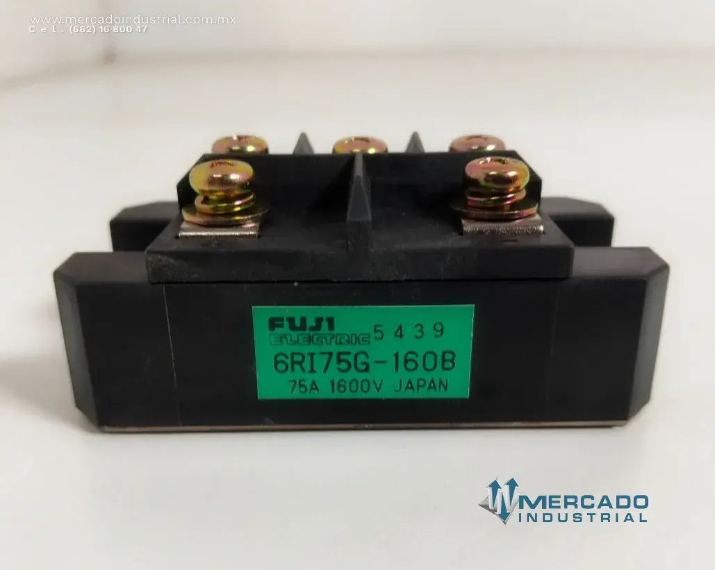 Rectificador de puente 3-15 HP 75 A 1600 V parte 135777 marca ALLEN-BRADLEY - imagen 1
