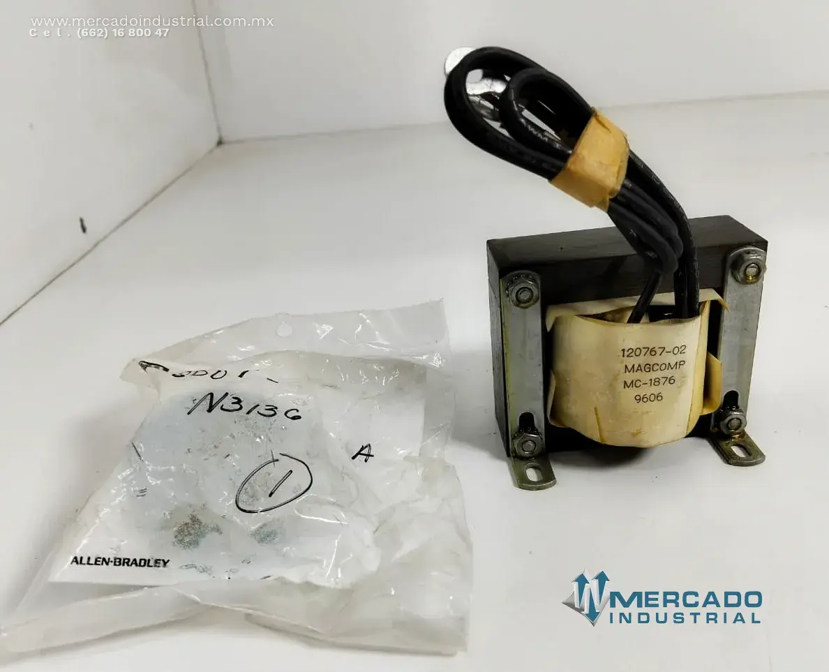Inductor 3/75 HP parte 135783 marca ALLEN-BRADLEY - imagen 1