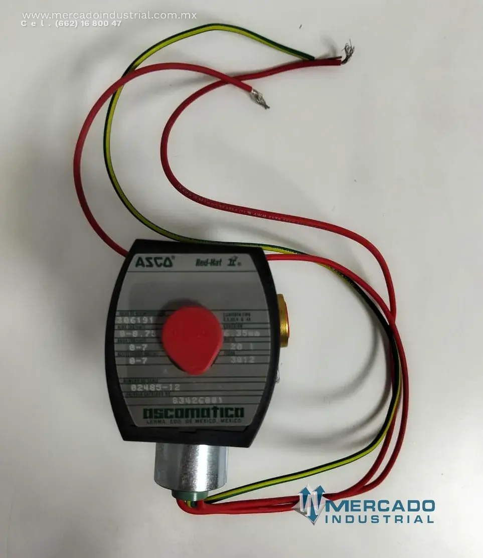 Válvula solenoide 120 PSI modelo 8342G081 marca ASCO - imagen 1