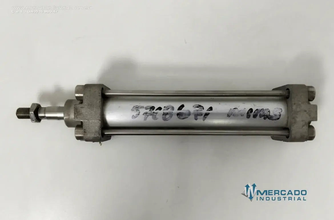 Pistón neumático 10 bar 100 mm modelo 265-2H-32-A-100 marca AVS - imagen 1