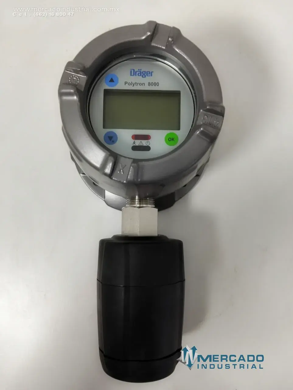 Detector de gas 10-30 VDC 0.1-0.35A modelo POLYTRON 8000 marca DRÄGER - imagen 1