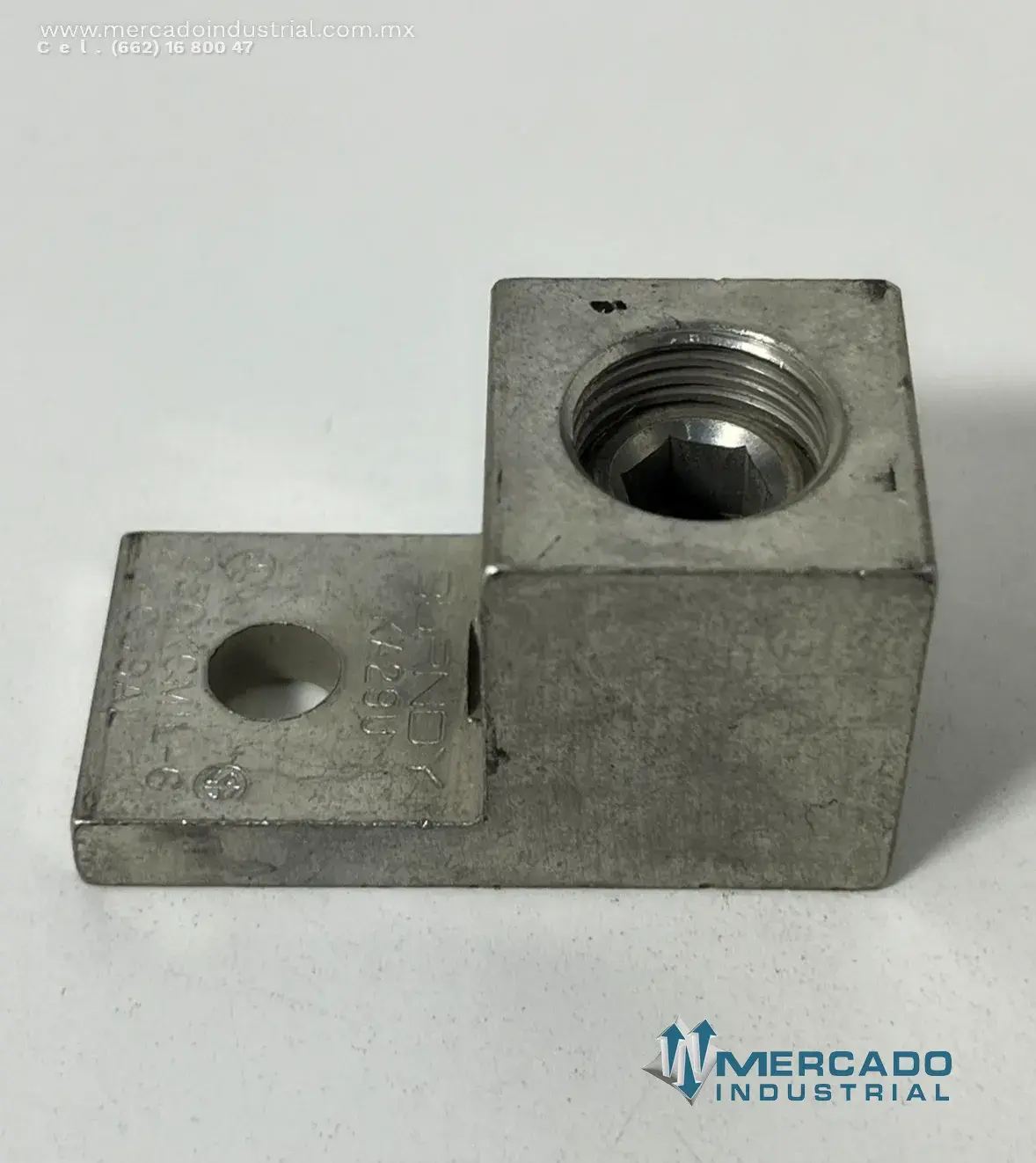 Conector mecánico de 250 KCMIL a 6 AWG parte KA29U marca BURNDY - imagen 1