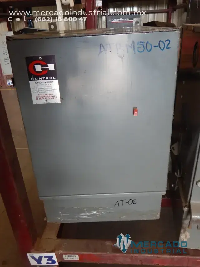 ATR manual 50 HP modelo 9141H2306 marca Cutler Hammer - imagen 1
