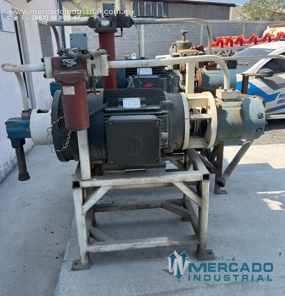 Bomba hidráulica 1040 BAR 50 HP marca LOUIS ALLIS - imagen 1