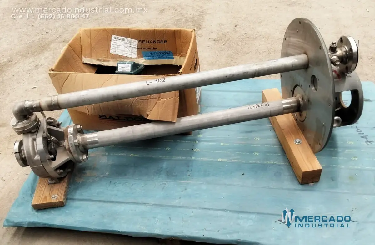 Bomba sumergible de acero inoxidable  1.5 “ x 1” 5 HP  Modelo ESP3 marca FLOWSERVE - imagen 1