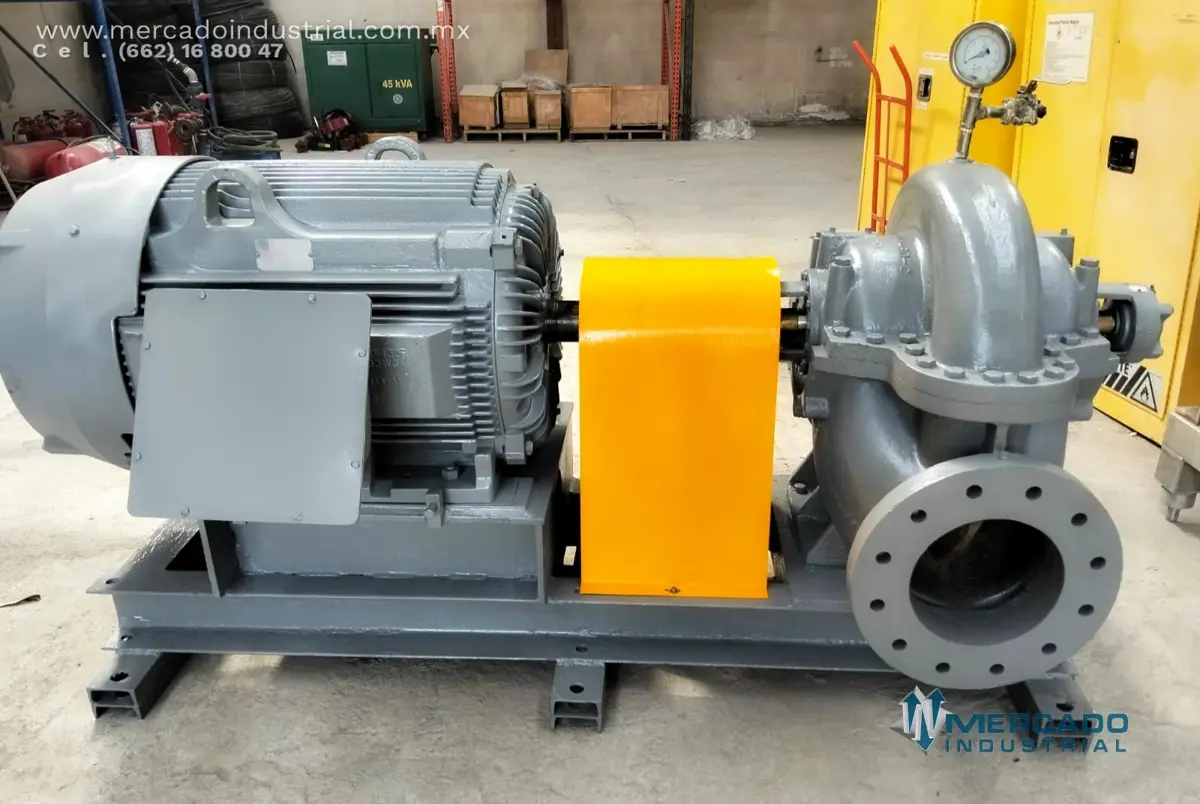Bomba centrífuga 10 x 8" 200 HP marca GOULDS - imagen 1