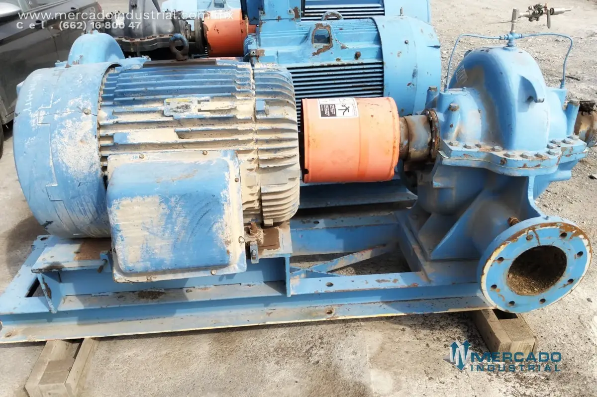 Bomba centrífuga horizontal 10x8" 150 HP modelo EB368 - imagen 1