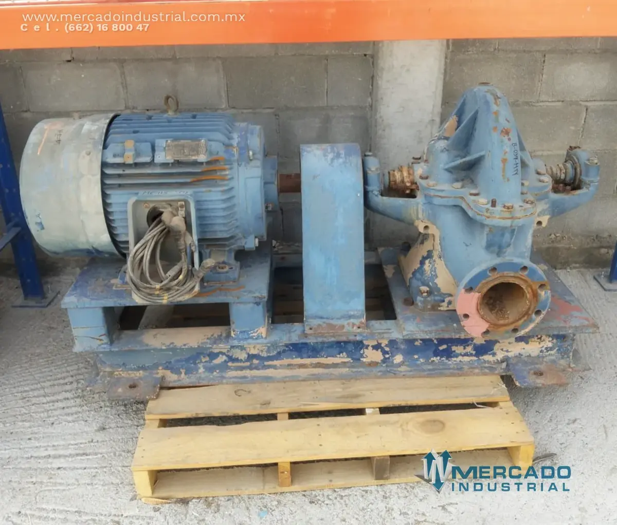 Bomba centrífuga 5x4" 75 HP marca FAIRBANKS MORSE - imagen 1
