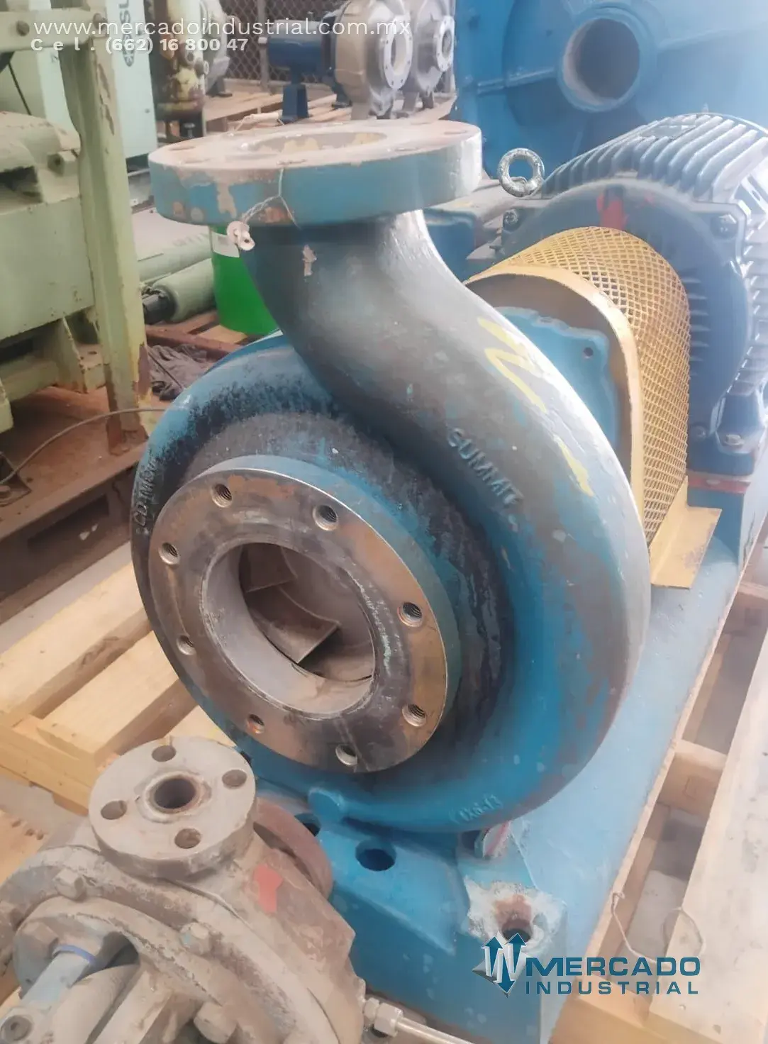 Bomba centrífuga 4x6" 60 HP de acero inoxidable modelo 2196LTO marca SUMMIT PUMP - imagen 1
