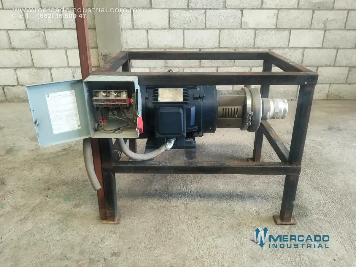 Bomba centrifuga 4 1/2" x 2 1/2" 25HP modelo C8SD28N4 marca COKER - imagen 1