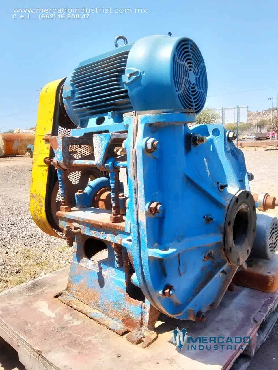 Bomba de lodos 4x6" 50 HP modelo D4VRG-201 marca GALIGHER - imagen 1