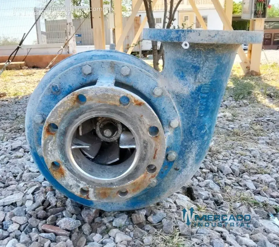 Bomba centrífuga de acero inoxidable 6x6" marca WORTHINGTON - imagen 1