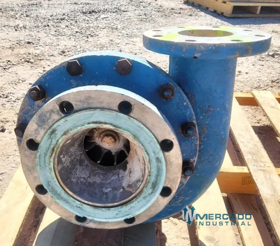 Bomba centrífuga de acero inoxidable 4x6" marca LABOUR PUMP COMPANY - imagen 1