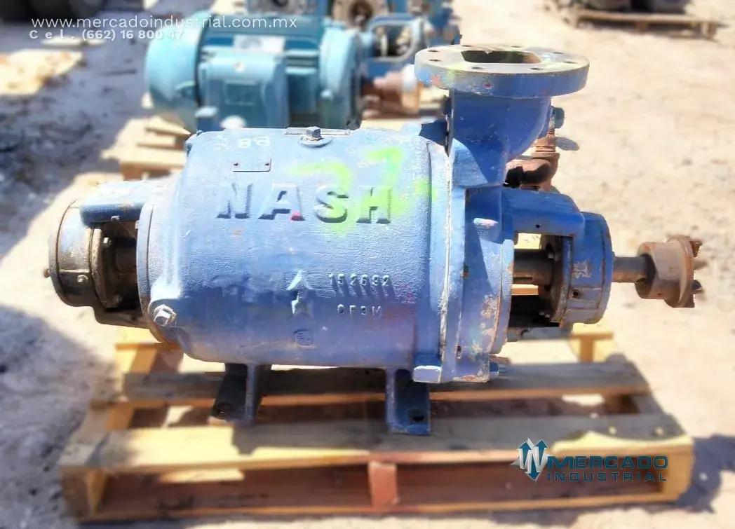 Bomba centrifuga de acero inoxidable 4x3" marca NASH - imagen 1