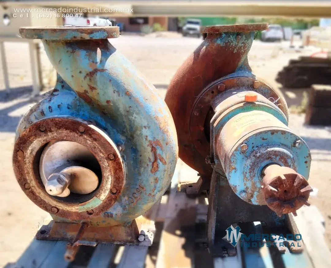 Bomba centrifuga 8x6" modelo D1011 marca WORTHINGTON - imagen 1