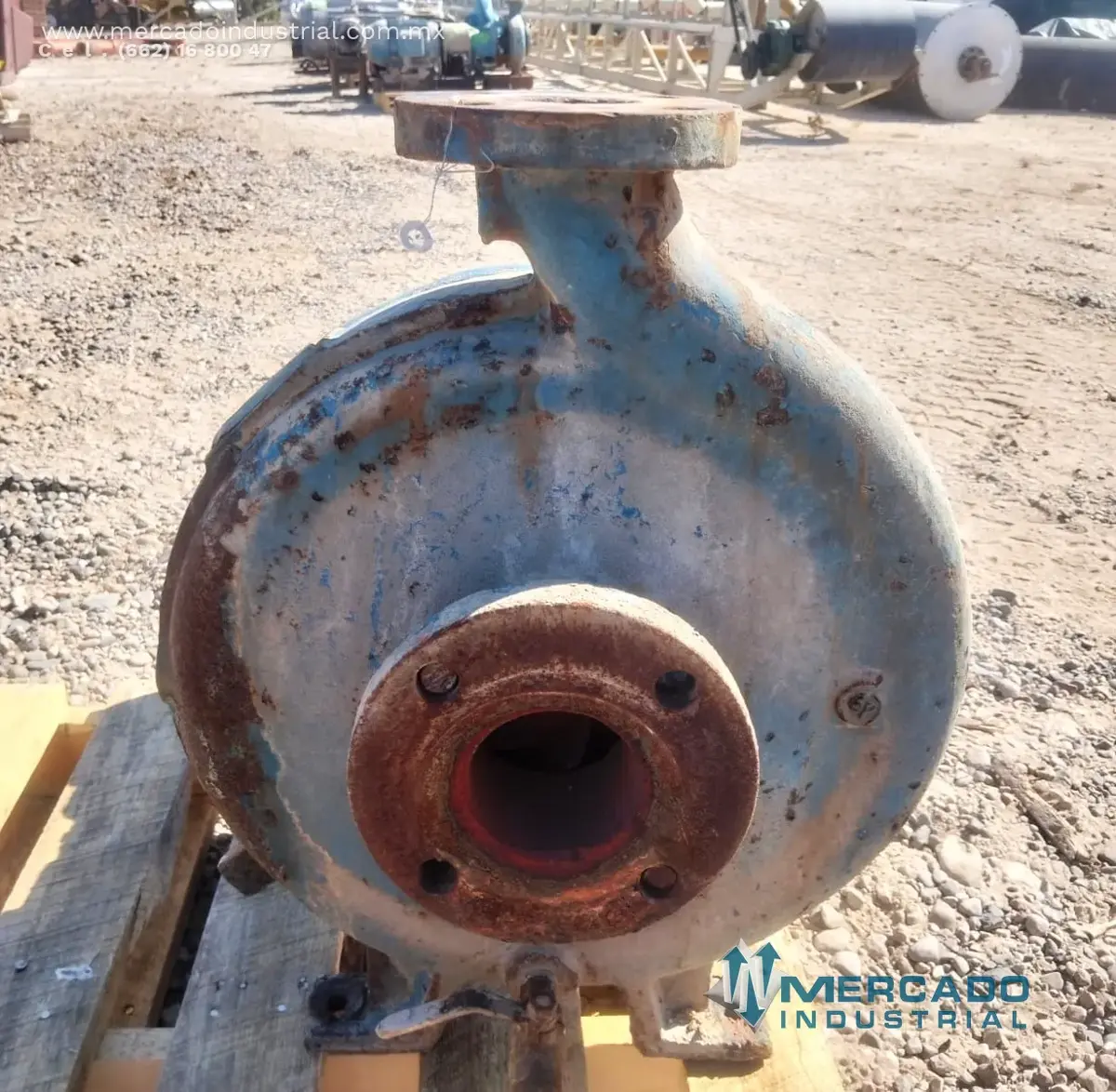 Bomba centrifuga 3x2" 15 HP modelo 3196 marca GOULDS PUMPS - imagen 1