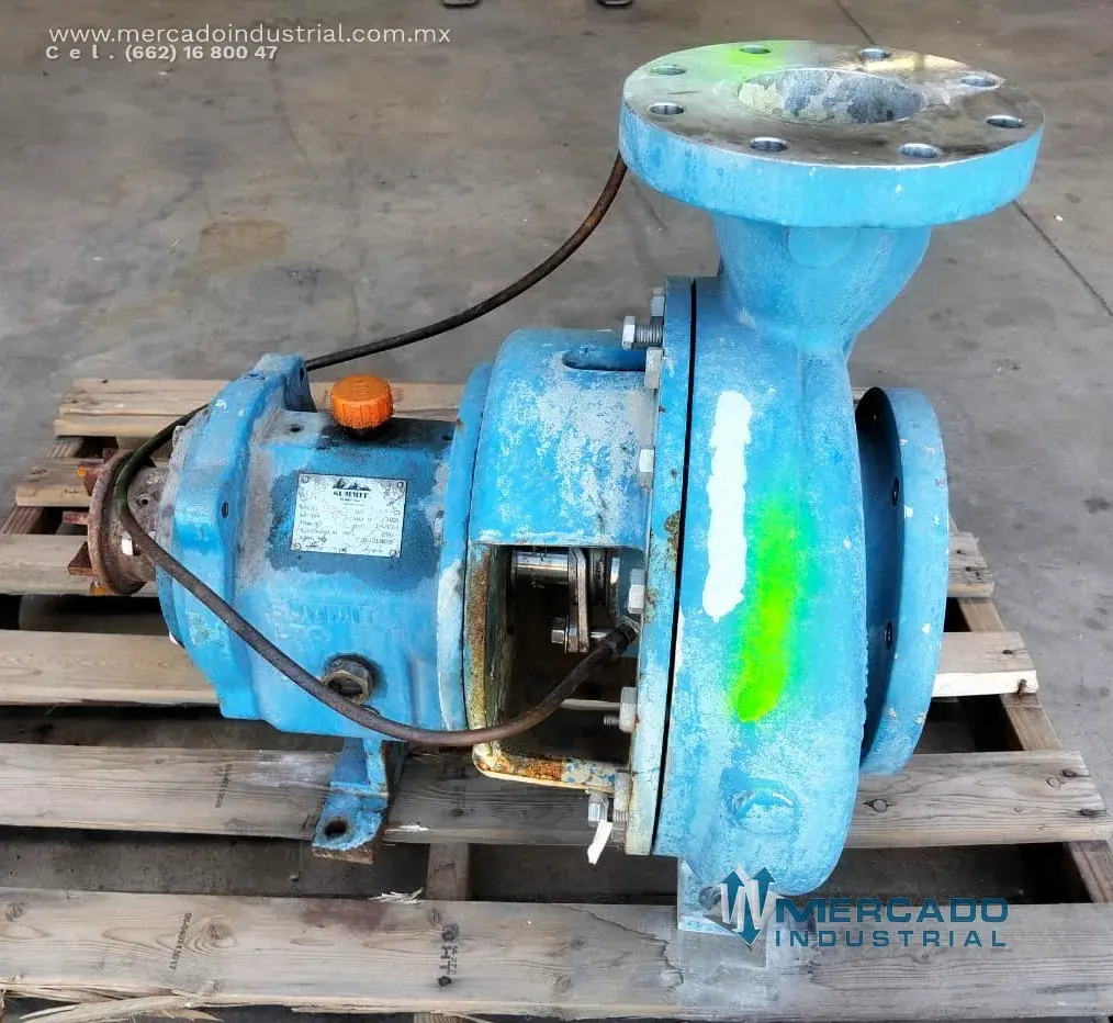 Bomba centrífuga de acero inoxidable duplex 4x6" modelo 2196 L-10 marca SUMMIT PUMP - imagen 1