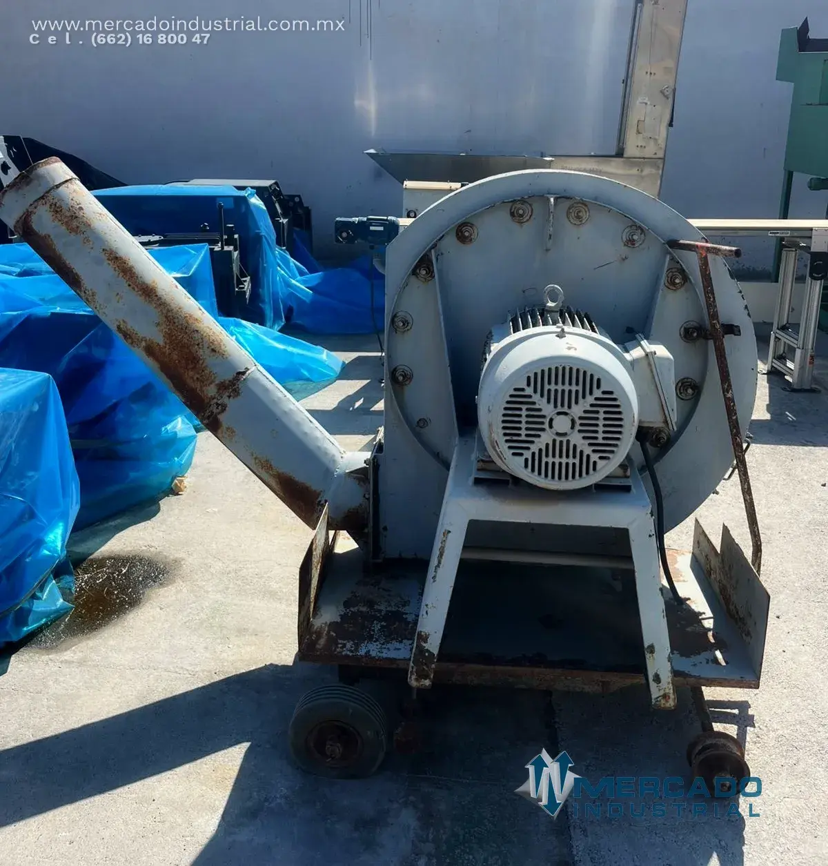 Blower centrífugo 7-3/4" 20 HP marca FLÄKT - imagen 1