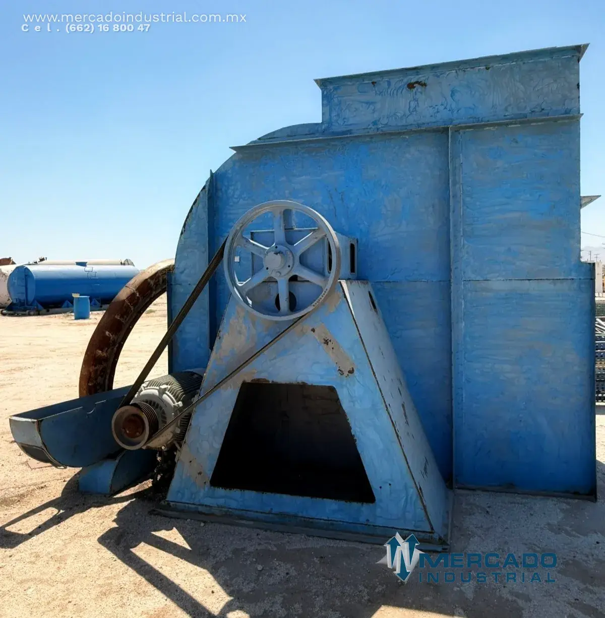 Blower centrífugo 100 HP modelo 660 CF marca LOREN COOK COMPANY - imagen 1