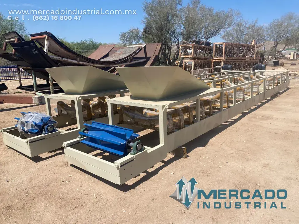 Banda transportadora de 24" x 6 m de largo canal en U marca MI COMPONENTS (fabricación) - imagen 1