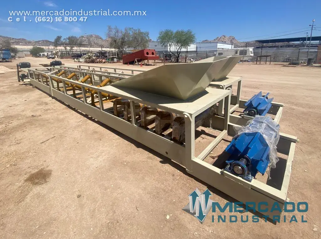 Banda transportadora de 24" x 12 m de largo canal en U marca MI COMPONENTS (fabricación) - imagen 1