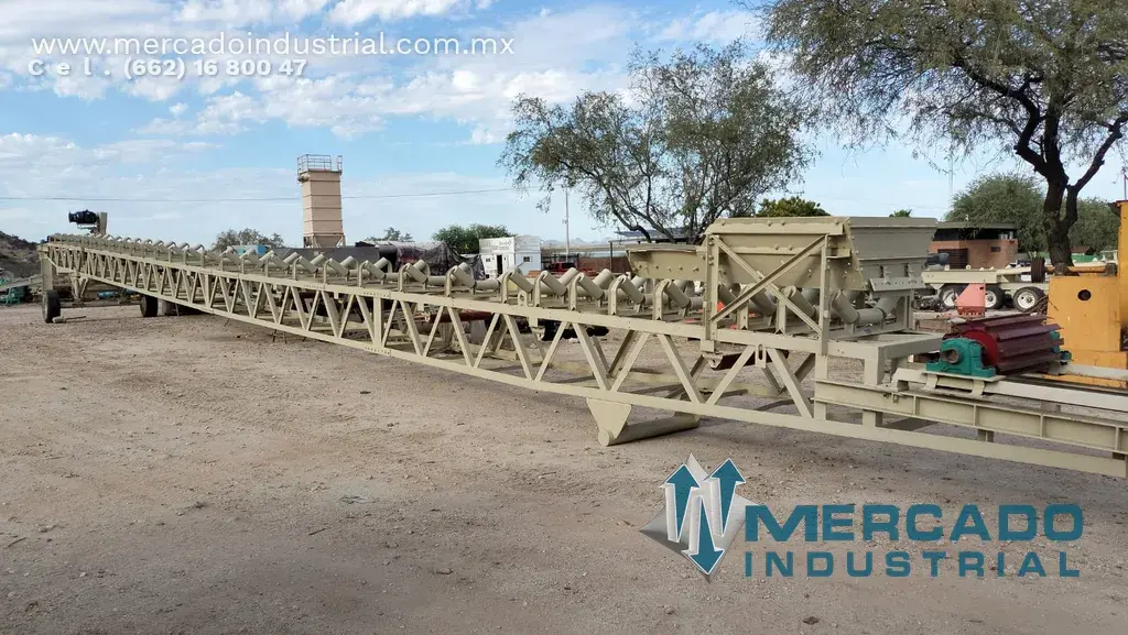 Banda transportadora de 30" x 12 m de largo tipo cabrilla marca MI COMPONENTS (fabricación) - imagen 1