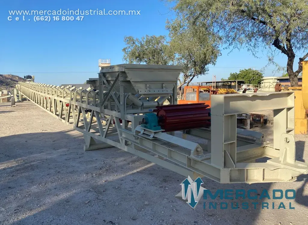 Banda transportadora de 36" x 30 m de largo tipo cabrilla marca MI COMPONENTS (fabricación) - imagen 1