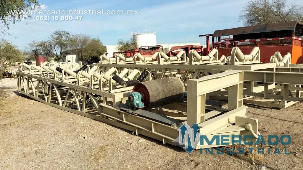 Banda transportadora de 36" x 24 m de largo tipo cabrilla marca MI COMPONENTS (fabricación) - imagen 1