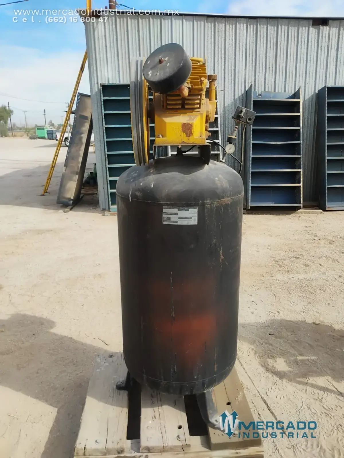 Compresor de aire monofásico tipo CP 230V marca MAGNETEK - imagen 1