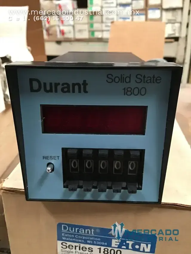Control preestablecido modelo 1800-511 marca Eaton Durant - imagen 1
