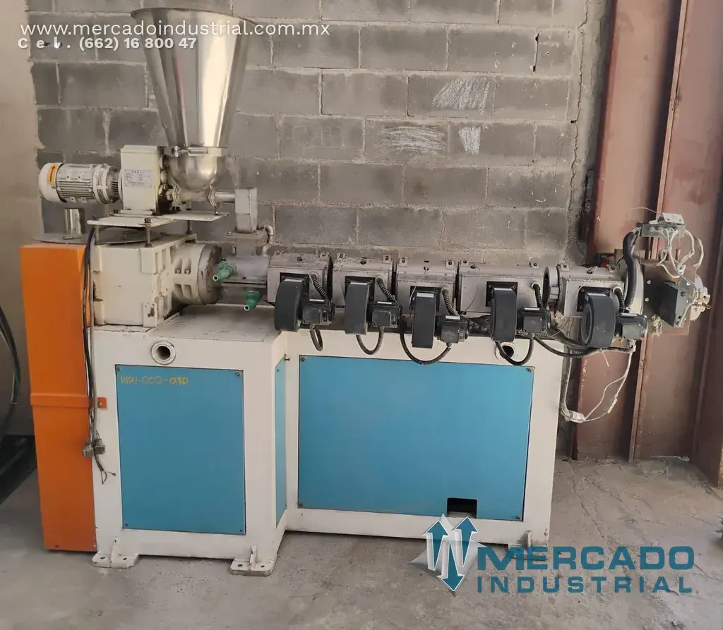 Máquina peletizadora de producción de gránulos de PET modelo JWL45/33 marca Incycle - imagen 1