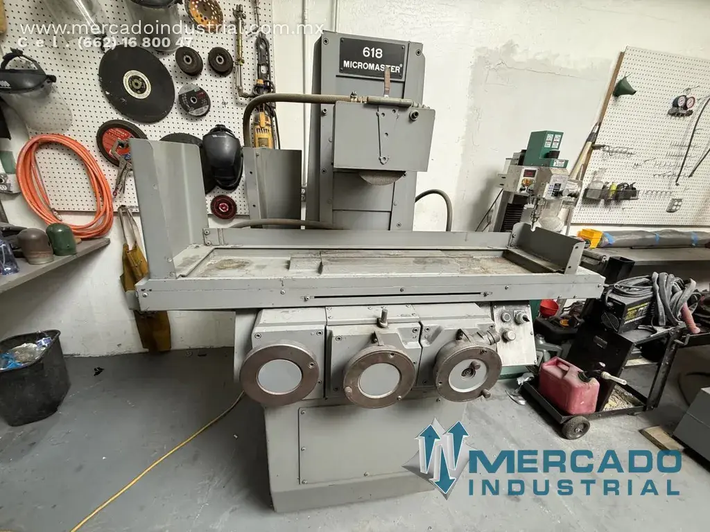 Rectificadora plana Micromaster 6x18" modelo 618 Grinder marca Brown & Sharpe - imagen 1